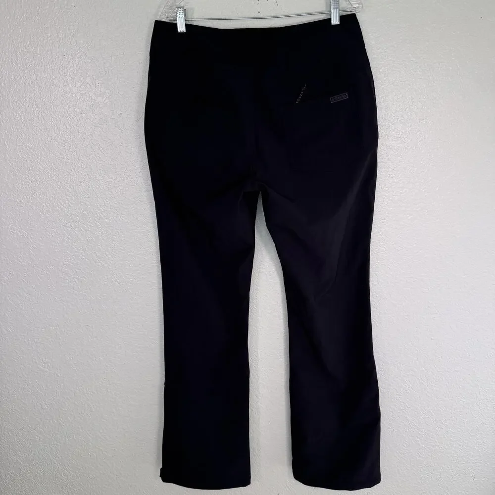 Volcom Battle Stretch HR Pants Womens XL Snow Ski Skinny Fit Black Outdoors NEW - Picture 2 of 16